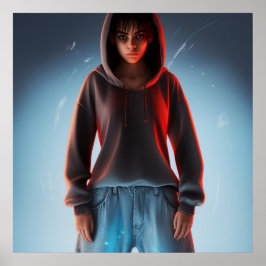 Jeans do modo poster