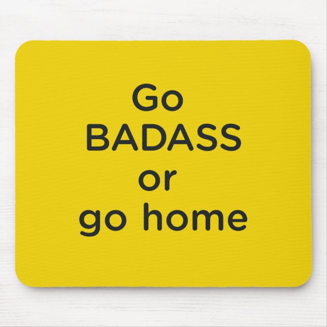 Jen Sincero Badass Mousepad (Frente)