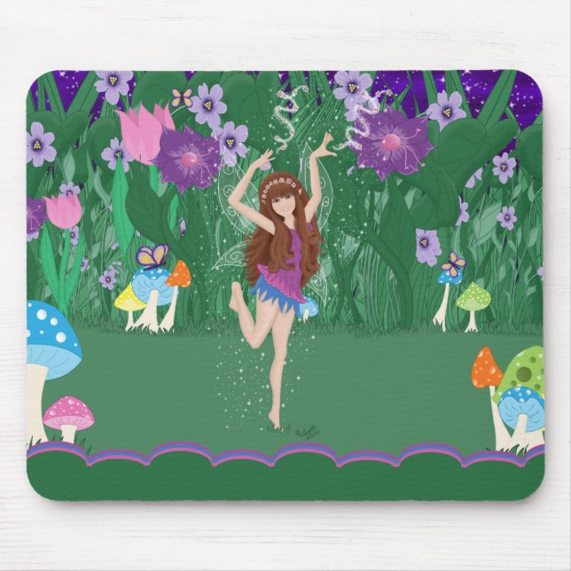 Jen the Dancing Fairy Fairy Mousepad (Frente)