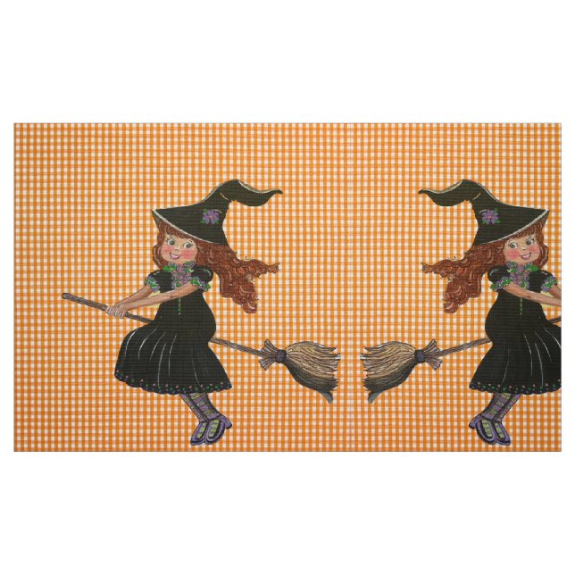 Jenny, o Tecido da Bruxa Pequena (Fat Quarter)
