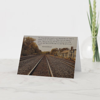 Jeremiah 29: 11. cartão 5x7