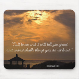 Jeremiah 33:3 Mousepad