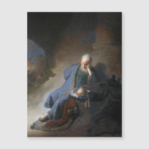 Jeremias lamentando a queda de Jerusalém, Rembrand