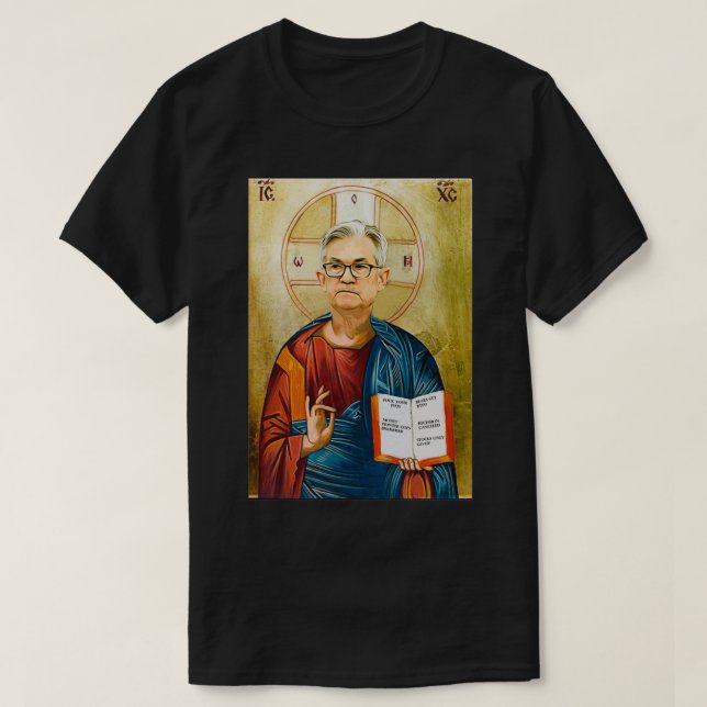 Jerome Powell Wall Street Bets Stonk Pullover (Frente do Design)