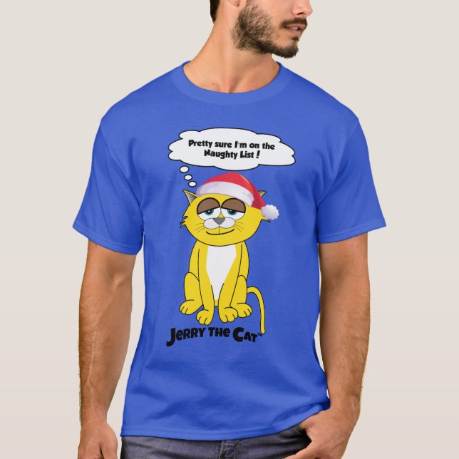 Jerry, A Camisa De Férias De Gato (Frente)