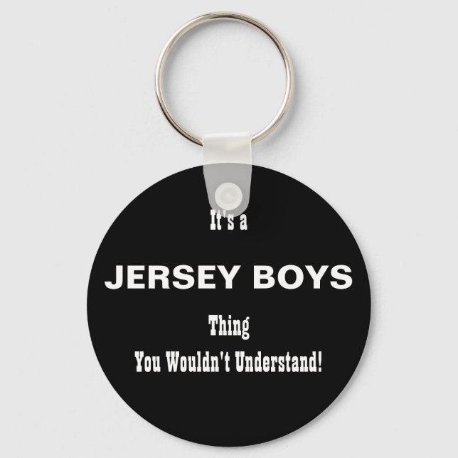 Jersey Boys Chaveiro (Frente)