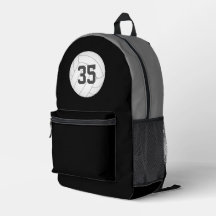 jersey number ANY color