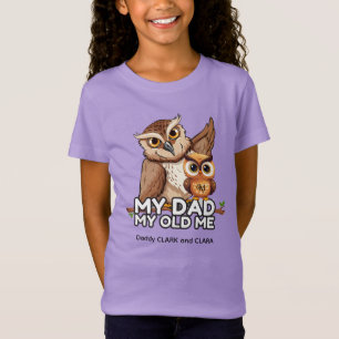 Jersey T-Shirt : Meu Pai Meu Velho Eu (roxo)