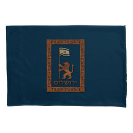 Jerusalem Day Lion com Bandeira