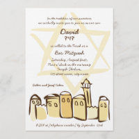 Jerusalém de estilo livre - Convite para o Bar Mit