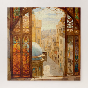 Jerusalém - Janela Ver Quebra-cabeça