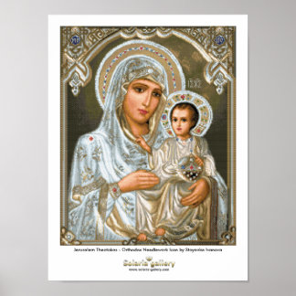 Jerusalém Theotokos - Poster