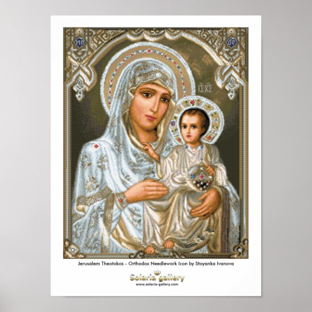 Jerusalém Theotokos - Poster (Frente)