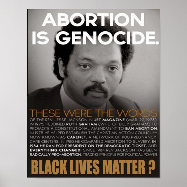 Jesse Jackson Poster (Frente)