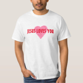 JESUS ADORA T-Shirt de valor masculino