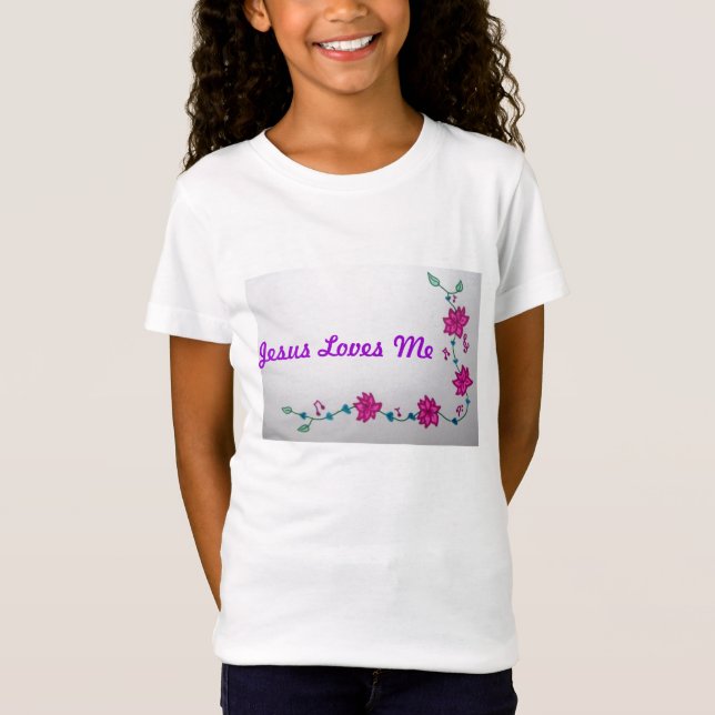 Jesus ama-me t-shirt (Frente)