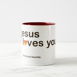 Jesus ama-o caneca