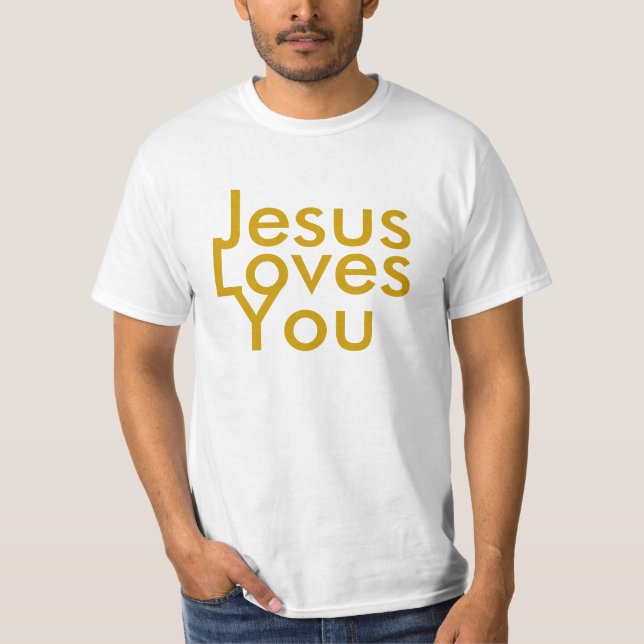 Jesus ama-o - t-shirt (Frente)