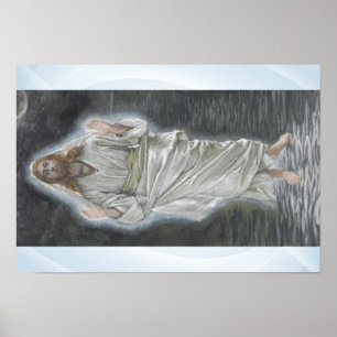 Jesus anda no poster do mar