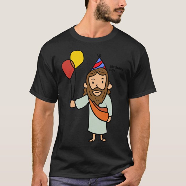 Jesus Birthday Boy Essential T-Shirt (Frente)