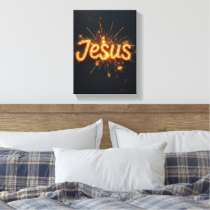 Jesus - Canvas Premium (Brilho)