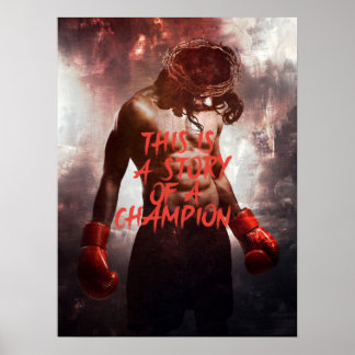 Jesus Champion Poster
