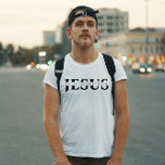 Jesus Christian T-Shirt<br><div class="desc">Camiseta cristã para homens com Jesus em caligrafia elegante com "a vida, o caminho, a verdade" escrevendo em evidências. Esta moda, design de fé moderna é a dádiva perfeita e a declaração de moda. Elevem sua fé com nossa camiseta cristã para mulheres, adornada com caligrafia elegante. Esta tendência e design...</div>
