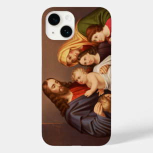 Jesus Cristo com Crianças Arte Fina Premium