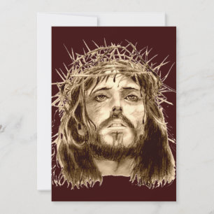 Jesus Cristo com uma Coroa de Cornos