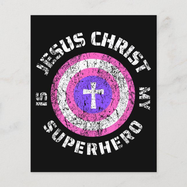 Jesus Cristo é meu super-herói Jesus (Frente)