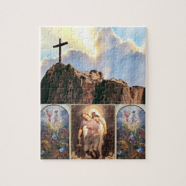 Jesus Cristo Jigsera Quebra-cabeça (Vertical)
