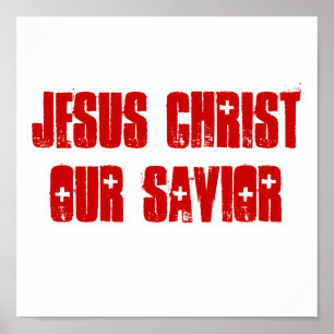 JESUS CRISTO NOSSO poster do SALVADOR