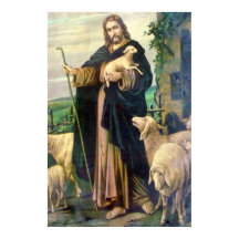 JESUS CRISTO O BOM POSTER DE SHEPHERD