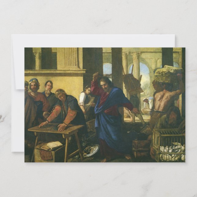 Jesus Cristo Purificando o Templo (Frente)