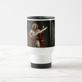Jesus Cristo volta com uma Caneca de viagem de esp