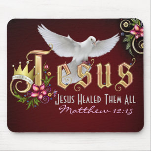 Jesus cura o Mousepad