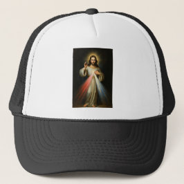 Jesus da Misericórdia Divina Boné de Caminhoneiro