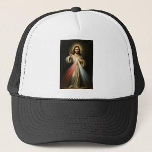 Jesus da Misericórdia Divina Boné de Caminhoneiro