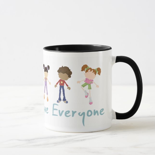 "Jesus disse o amor todos" caneca (Direita)