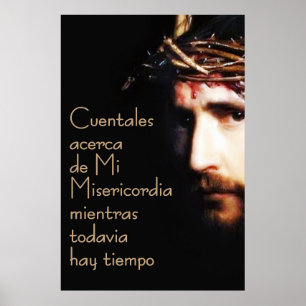 Jesus Divina Misericórdia Espanol Poster