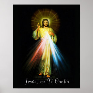 Jesus Divina Misericordia Poster espanhol - Espano