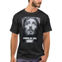 Jesus dos homens é a camiseta gráfica do rei