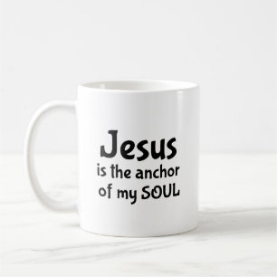 Jesus é a âncora da minha caneca de café SOUL