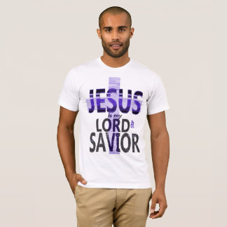 Jesus é a camisa cristã do meu Senhor e do Homem S
