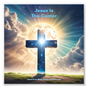 Jesus É A Foto Central
