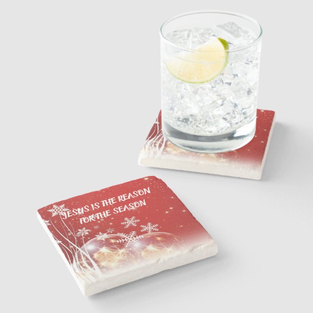 Jesus É A Razão Para A Porta copos De Pedra Piscan (Lateral)