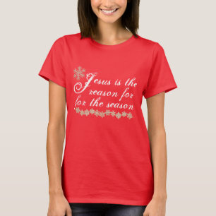 Jesus é a razão para o t-shirt da estação