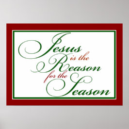 Jesus é a razão Poster