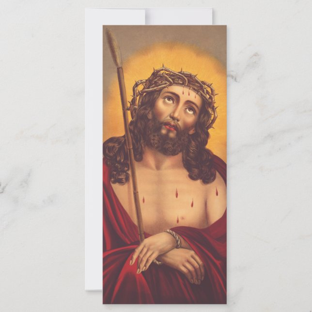 Jesus é coroado com uma coroa de espinhos (Frente)