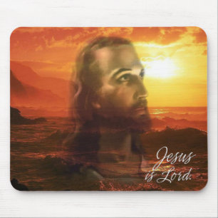 Jesus é Lorde A4 Mousepad